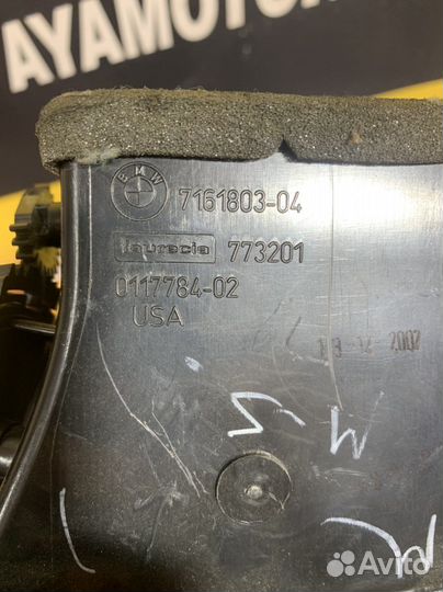 Дефлектор салона bmw e70 левый