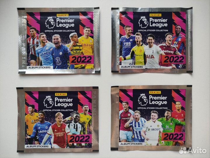 Блистеры и пакеты panini апл 2021-2022 (наклейки)