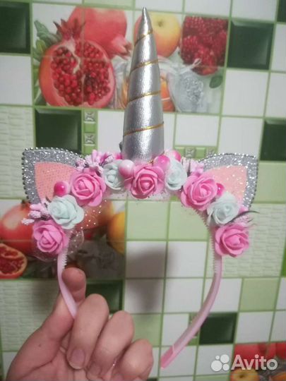 Ободок единорог