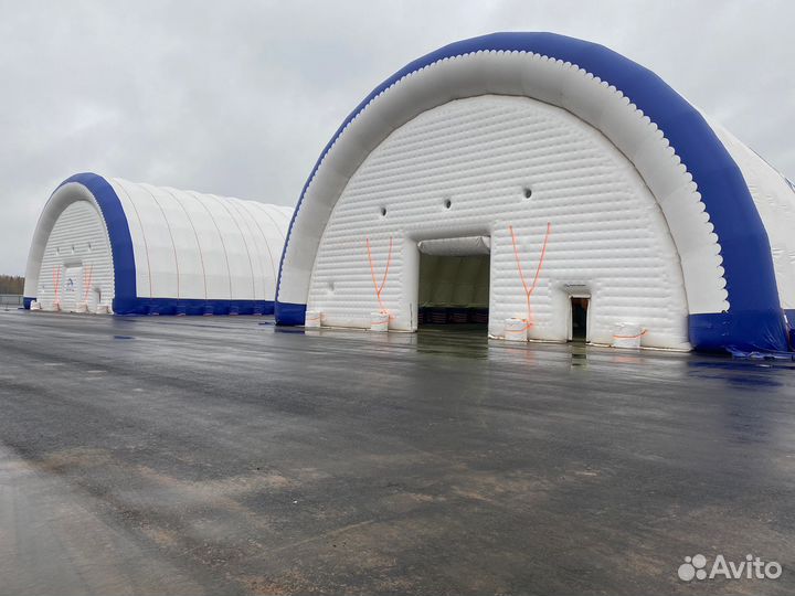 Некапитальный надувной Ангар -Быстровызводимый