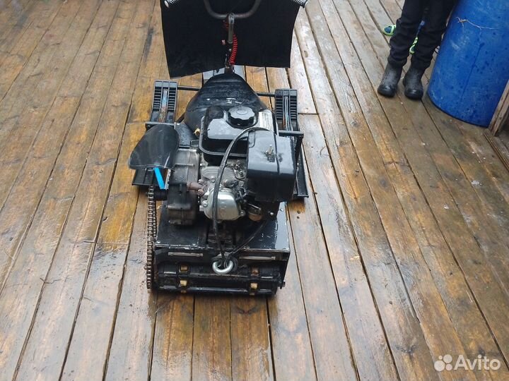 Самодельный снегоход