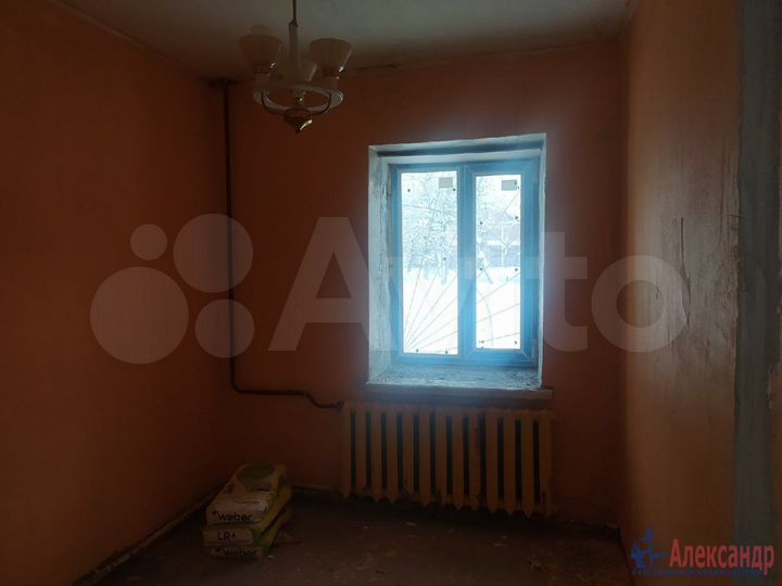 3-к. квартира, 41 м², 1/2 эт.