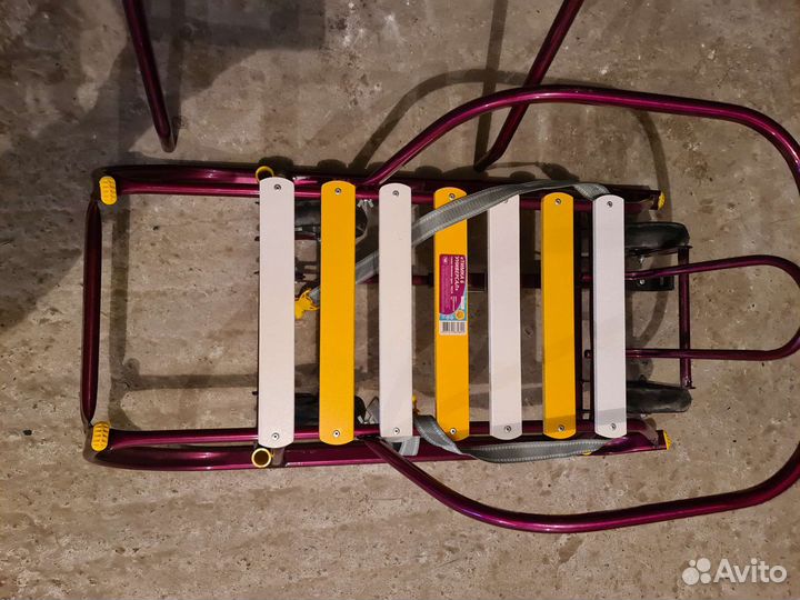 Детские санки на колесах