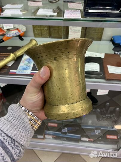 Ступка бронзовая СССР