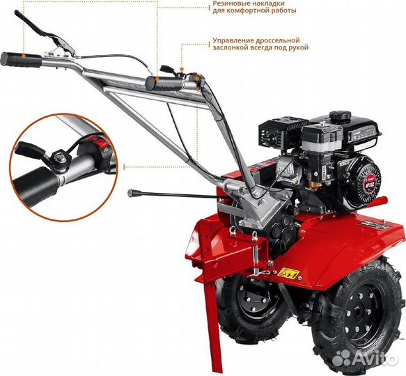 Мотоблок зубр мтб-300 (7 л.с.) (Россия)