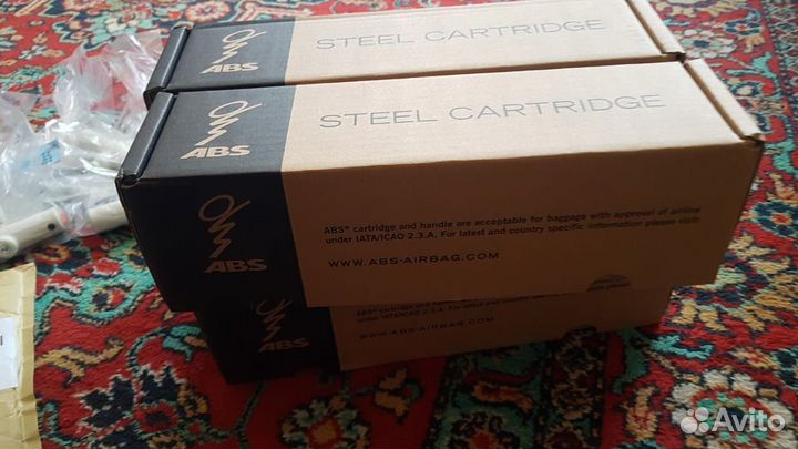 Комплект активации ABS. Стальной баллон + ручка