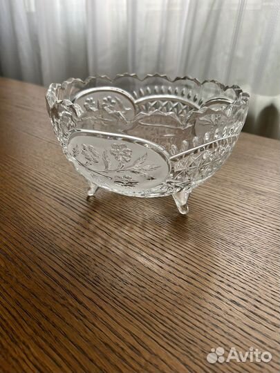 Ваза хрустальная СССР