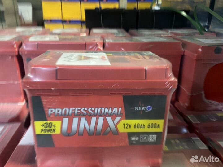 Аккумулятор 60 Unix Pro Доставка Установка