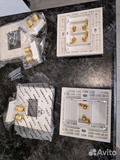 Аудио порты для подрозетников