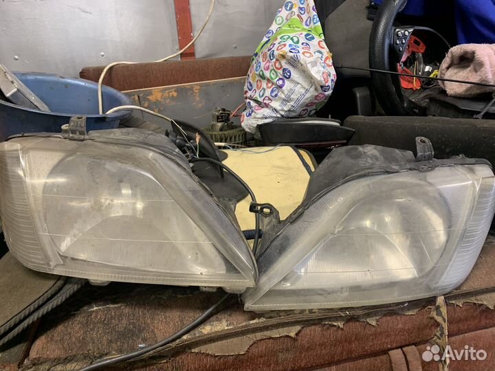Фары на renault logan 1