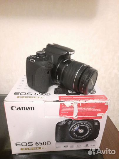 Фотоаппарат canon 650d