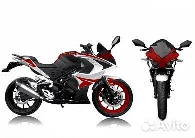 Мотоцикл racer RC250XZR-A storm красный