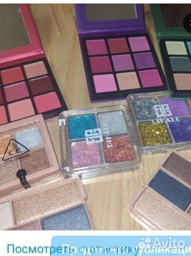 Тени для век