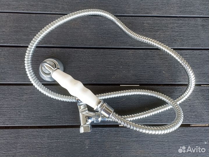 Душевая лейка, шланг, крепление. СССР