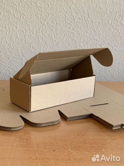 Коробки картонные самосборные 19х9х6 см