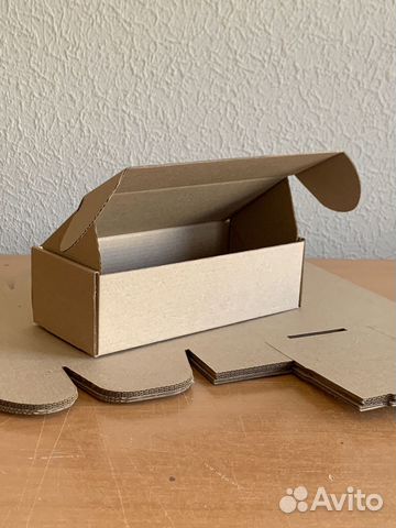 Коробки картонные самосборные 19х9х6 см