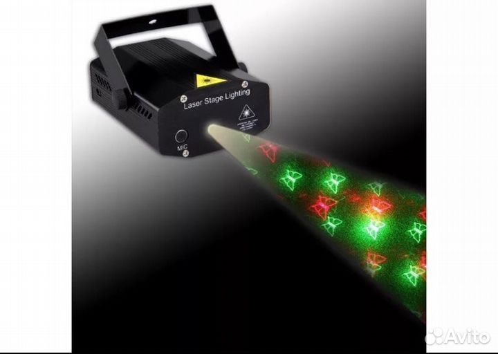 Лазерный проектор Mini Laser Stage Lighting