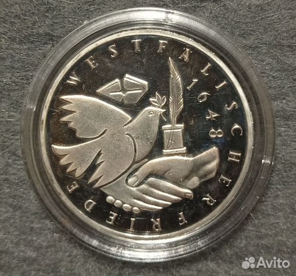 Монеты фрг 10 марок Серебро