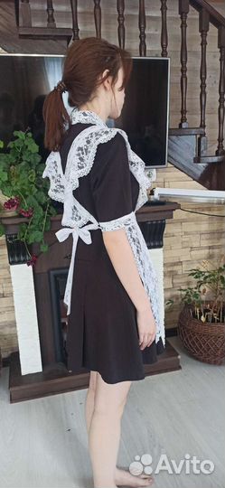 Школьная форма с фартуком