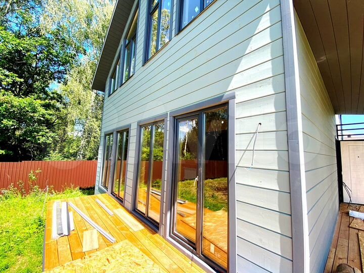 Дом 130 м² на участке 8 сот.