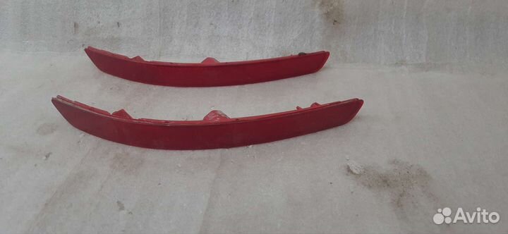 Kia Rio 3 катафот заднего бампера левый