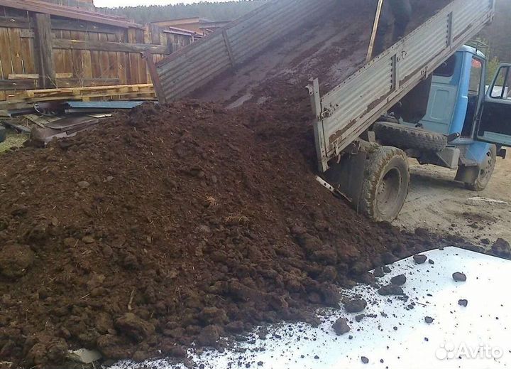 Чернозём луговой.Компост, перегной, навоз