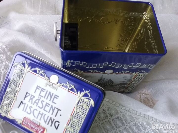 Новогодняя музыкальная шкатулка Германия