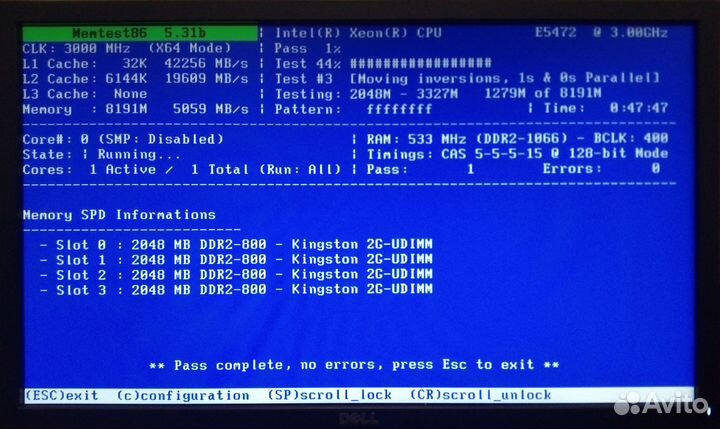 DDR2 1066MHz Kingston HyperX Kit 2*2GB, 2GB для Пк