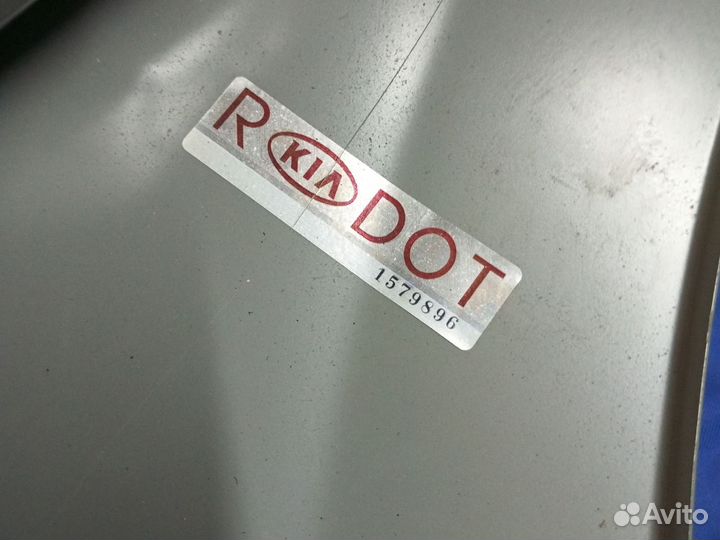 Крыло переднее правое kia pride 14-17