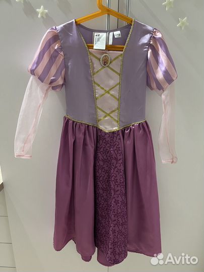 Платье рапунцель 134/140