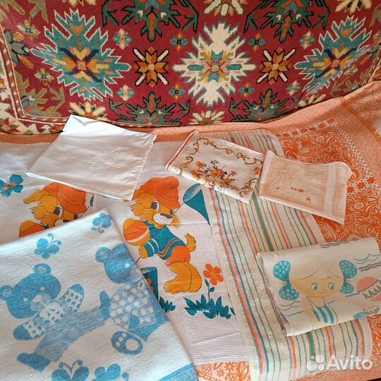 СССР Вещи Полотенце Детское Одеяло наволочка плат
