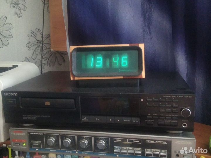 Cd проигрыватель sony cdp-361