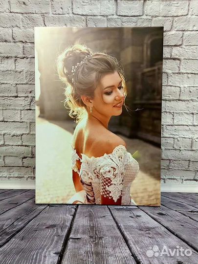 Печать фото на холсте