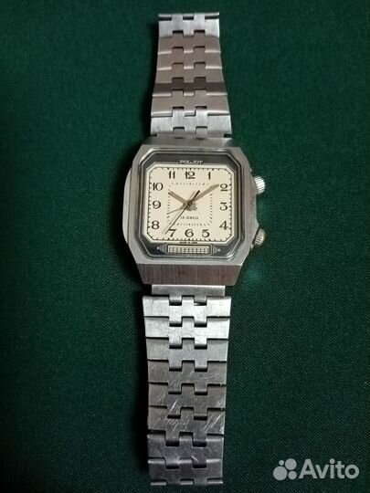 Часы полёт С будильником СССР