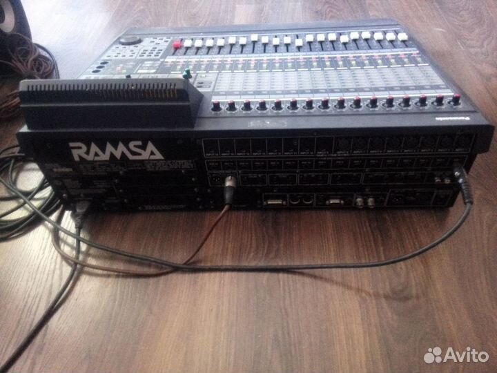 Цифровой микшерный пульт ramsa WR-DA7 Panasonic