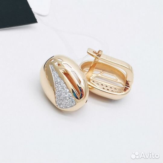Золотые серьги 585*