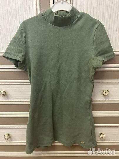 Водолазка женская с коротким рукавом