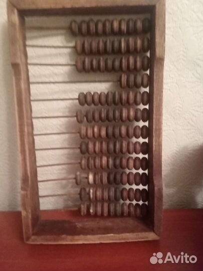 Счеты деревянные