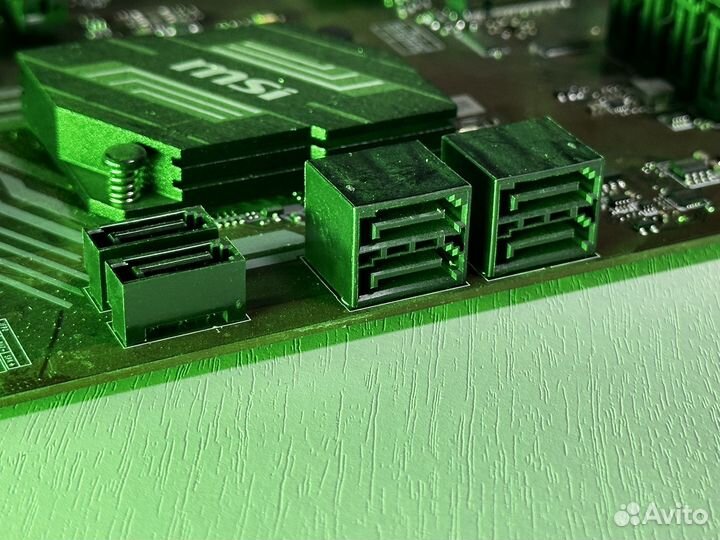 Материнская плата MSi B450 A PRO MAX + ryzen 1200