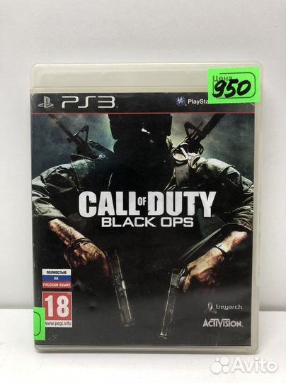 Диск Call of Duty black ops для PS3