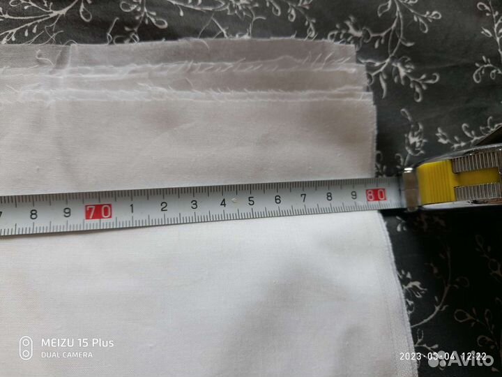 Ткань бязь белая