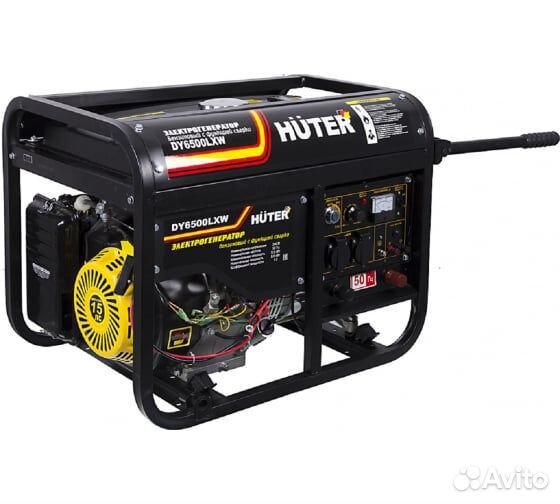 Сварочный бензиновый генератор Huter DY6500LXW