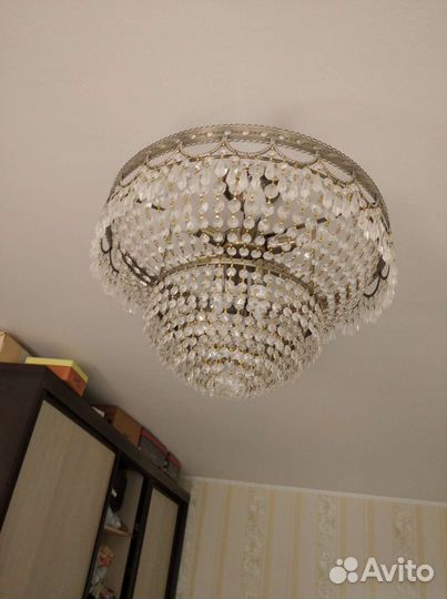 Люстра хрустальная