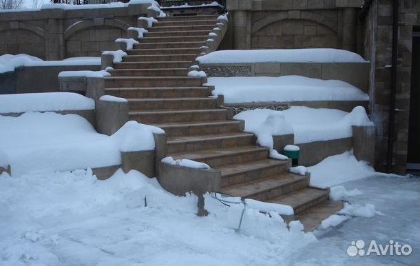 Теплый пол Обогрев ступеней