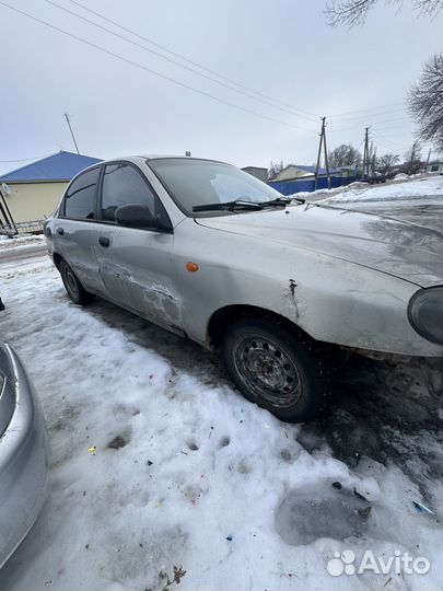 Chevrolet Lanos 1.5 МТ, 2009, битый, 250 000 км