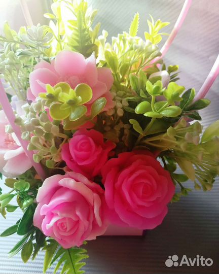 Букет из мыла