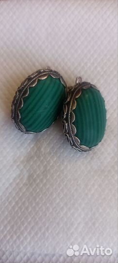 Серьги советские серебро
