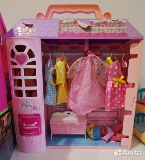 Кукольный домик 3 штуки