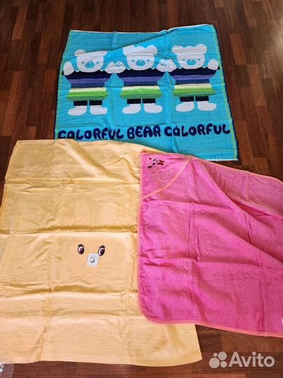 Пледы и полотенца для малышей