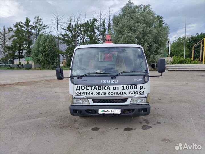 Isuzu Elf с КМУ, 2003